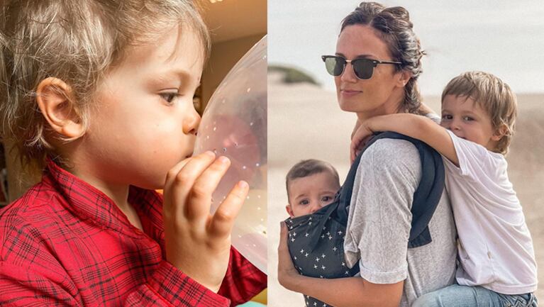 Paula le agradeció a su hijo por haber puesto su mundo de cabeza.