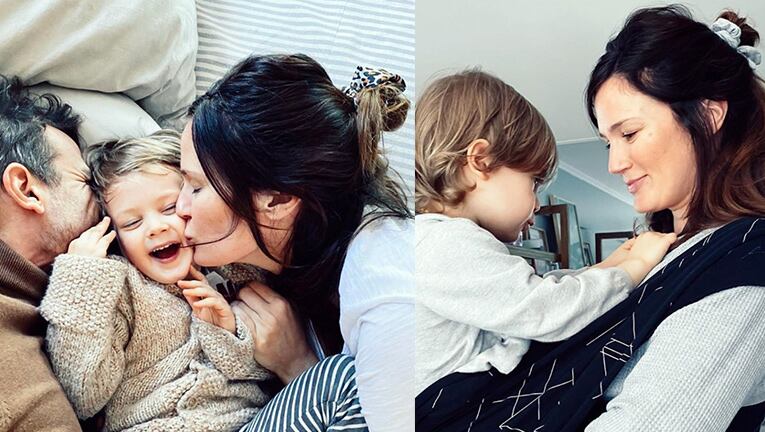 Paula le dedicó a su hijo un mensaje especial.