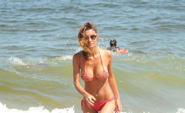 Paula Morales en Punta del Este. (Foto: Ciudad.com)