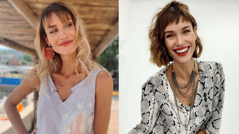 Paula Morales se animó a un rotundo cambio de look: Para adelante siempre