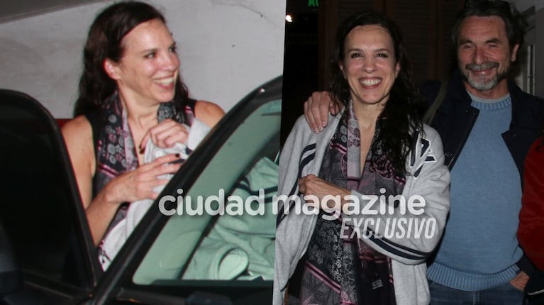 Paula Robles reapareció en público en medio del escándalo de los Tinelli (Foto: Movilpress)