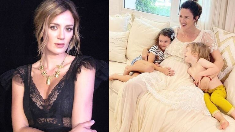Paula tiene dos aliadas en la crianza de sus hijos. 