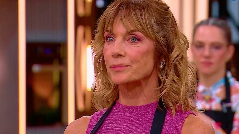 Paula Trapani en MasterChef Celebrity (Foto: captura Telefe)