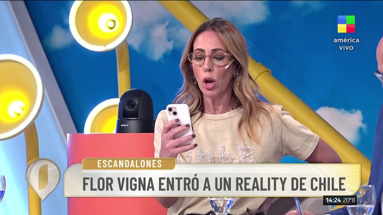Paula Varela contó detalles de Flor Vigna.