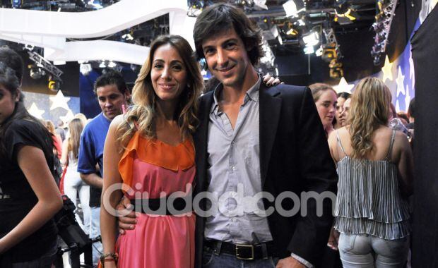 Paula Varela y el coach de campo, Manu, juntos en la final (Foto: Jennifer Rubio). 