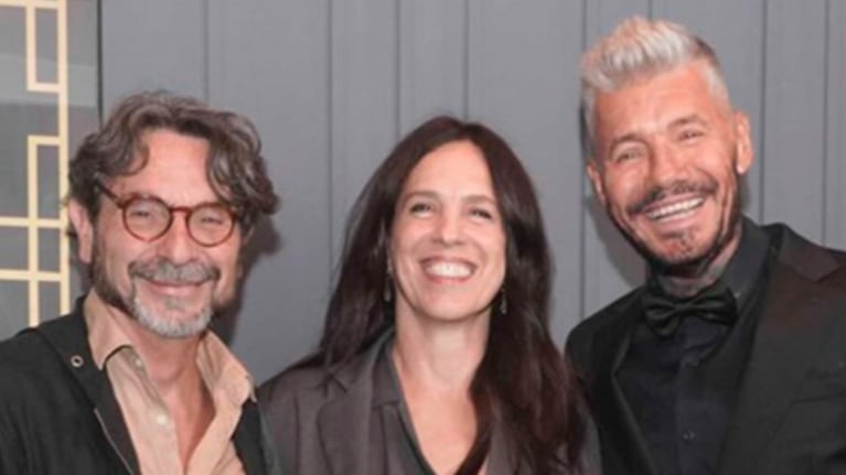 Paula y su novio en el cumple de Marcelo. Foto: IG | marcelotinelli