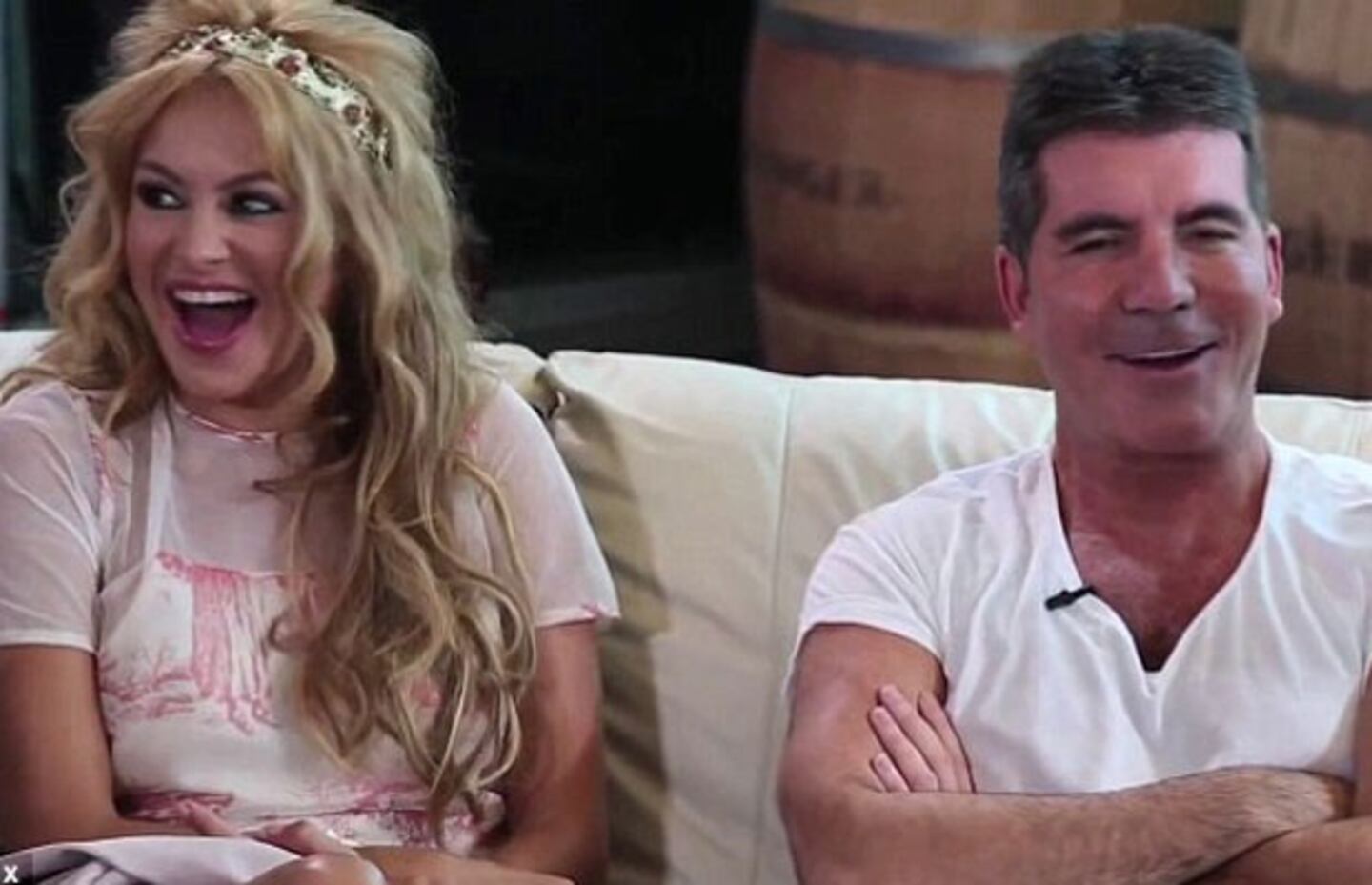 Paulina Rubio: Simon Cowell despidió a la cantante de The X Factor. (Foto: Web)