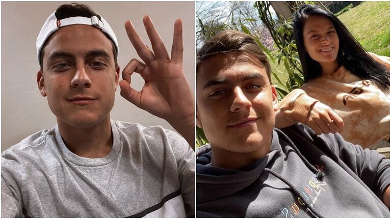Paulo Dybala habló de los síntomas que sufrió por el coronavirus (Fotos: Instagram)