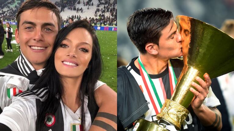 Paulo Dybala se consagró campeón y Oriana Sabatini fue su fan número uno.