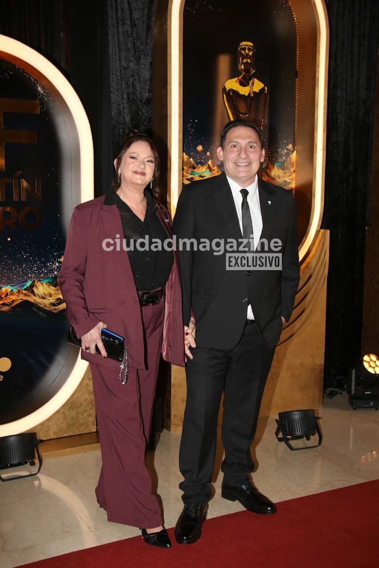 Paulo Kablan y Edith Garibotti (Foto. Movilpress)