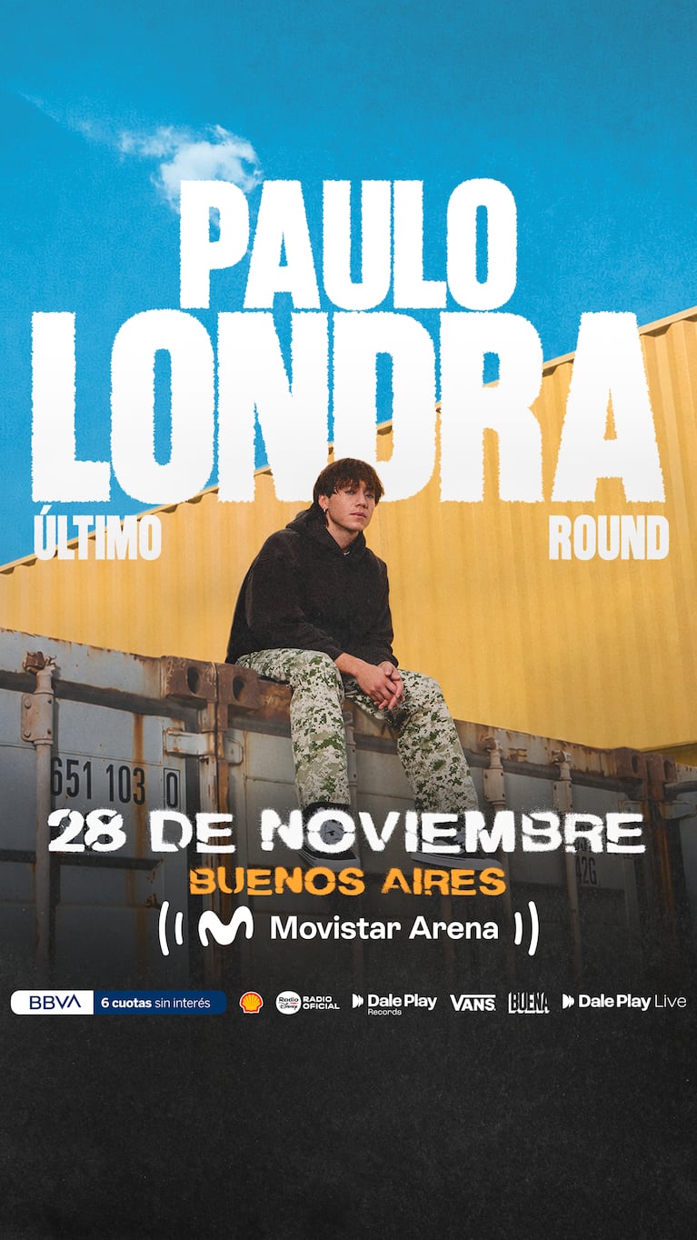 Paulo Londra cierra el año en el Movistar Arena: cuándo es el show y cómo comprar las entradas