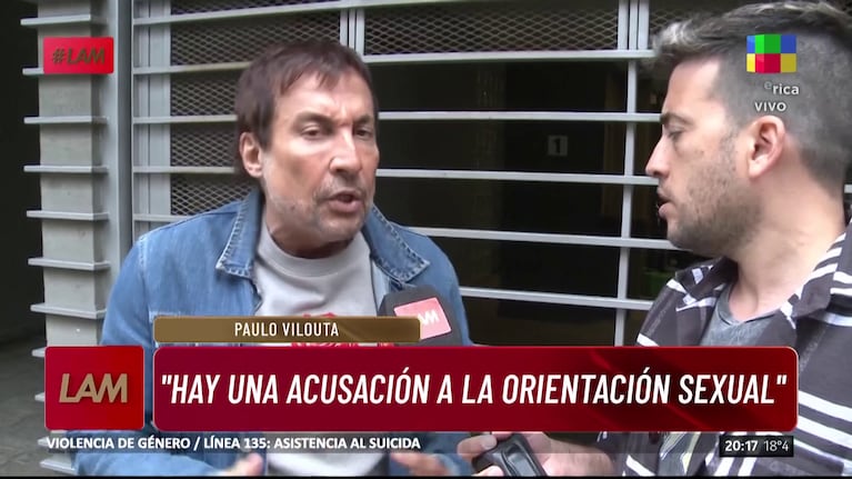 Paulo Vilouta habló en LAM (Foto: captura de América).
