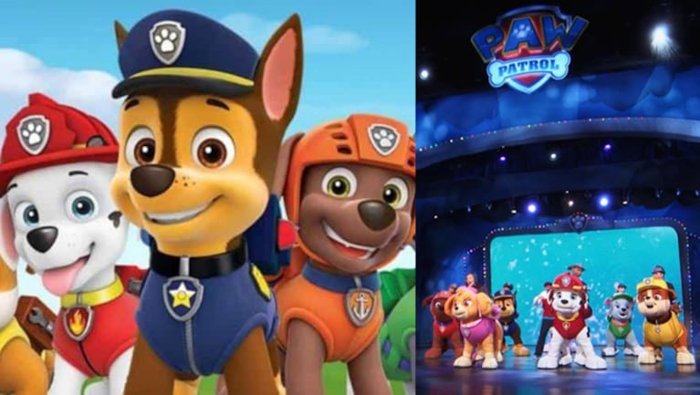 Paw Patrol tendrá su show vía streaming para disfrutar en familia.