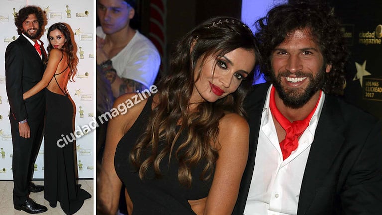Paz Cornú presentó a su novio modelo en la fiesta de Los Más Clickeados 2017