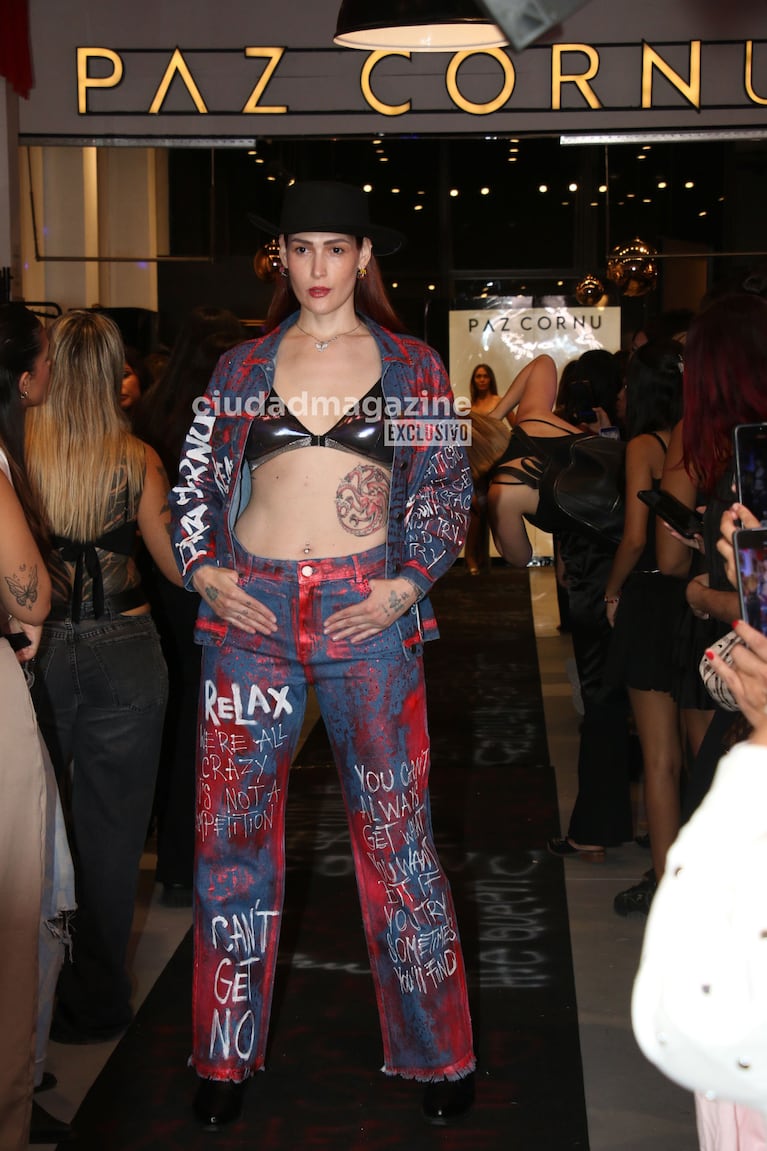 Paz Cornú presentó su colección (Foto: Movilpress).