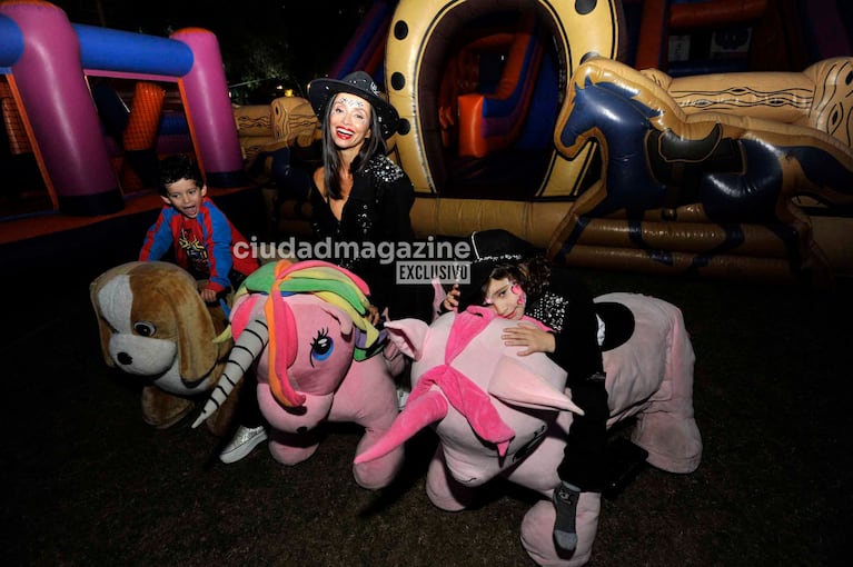 Paz Cornú y su esposo, Diego Orden, le celebraron los 4 años a sus hijos (Foto: Movilpress).