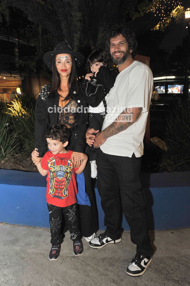 Paz Cornú y su esposo, Diego Orden, le celebraron los 4 años a sus hijos (Foto: Movilpress).