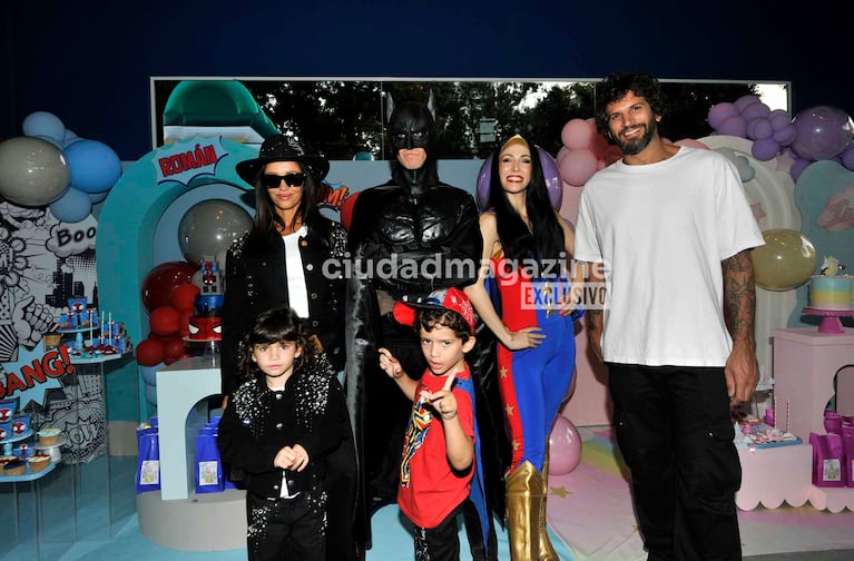Paz Cornú y su esposo, Diego Orden, le celebraron los 4 años a sus hijos (Foto: Movilpress).