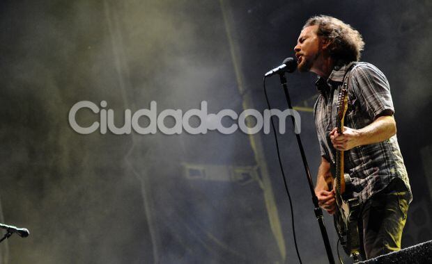 Pearl Jam fue la banda estrella del festival (Foto: Jennifer Rubio). 