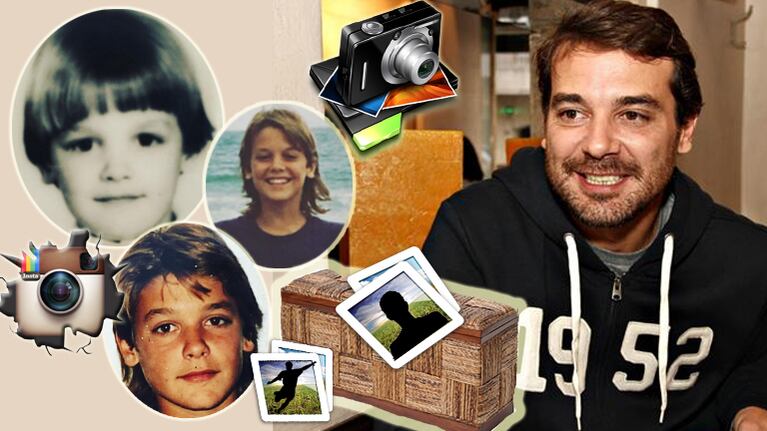 Pedro Alfonso abrió el arcón de los recuerdos y mostró fotos de su infancia  (Foto: Web e Instagram)