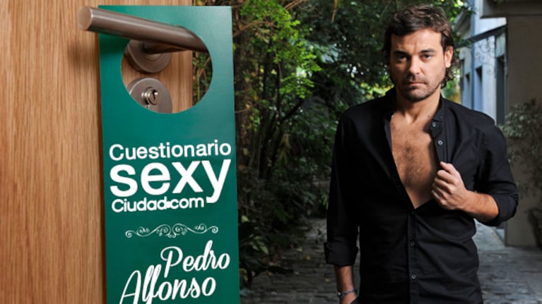 Pedro Alfonso contestó las preguntas del Cuestionario Sexy de Ciudad.com. (Foto: Ciudad.com)