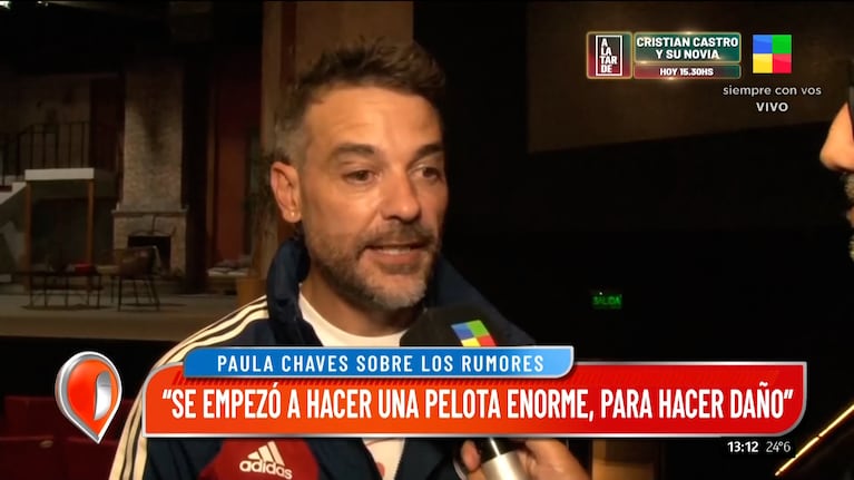 Pedro Alfonso enfrentó el rumor de affaire con Flor Vigna y lanzó un exabrupto en cámara: “¡Qué…!”