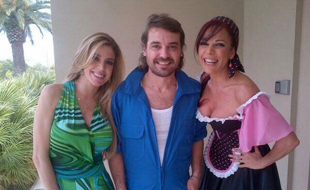 Pedro Alfonso festejó su cumpleaños junto al elenco de Mansión imposible (Foto: Twitter).