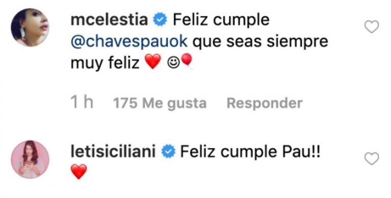 Pedro Alfonso le dedicó a Paula Chaves un romántico saludo por su cumple: "Te amo todos los días"