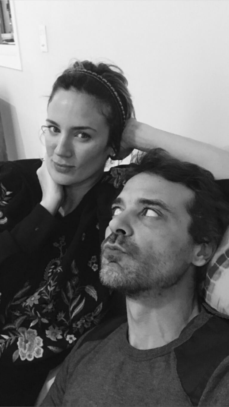 Pedro Alfonso y Paula Chaves compartieron una tierna y divertida secuencia de fotos: "Novios"