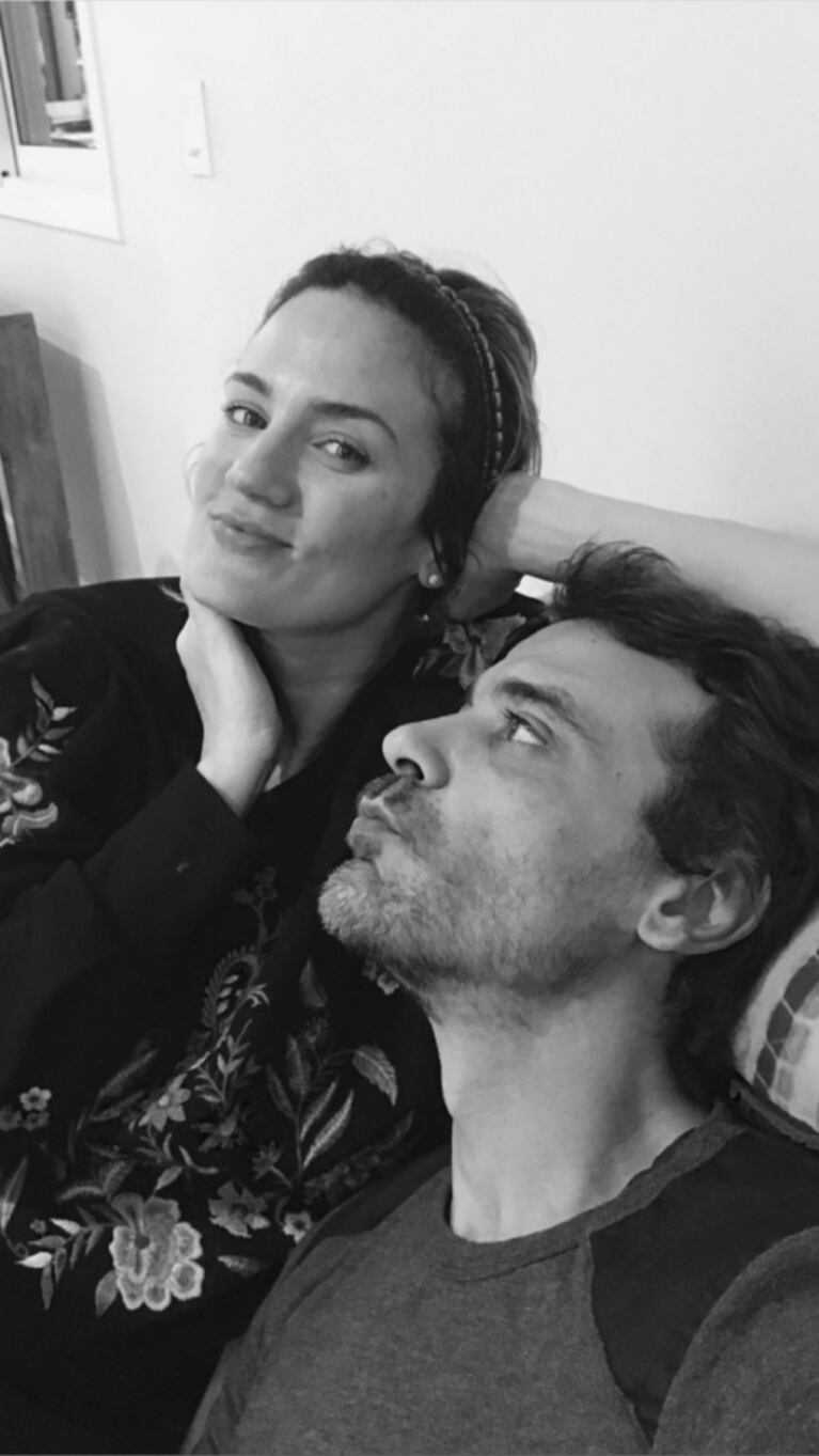Pedro Alfonso y Paula Chaves compartieron una tierna y divertida secuencia de fotos: "Novios"