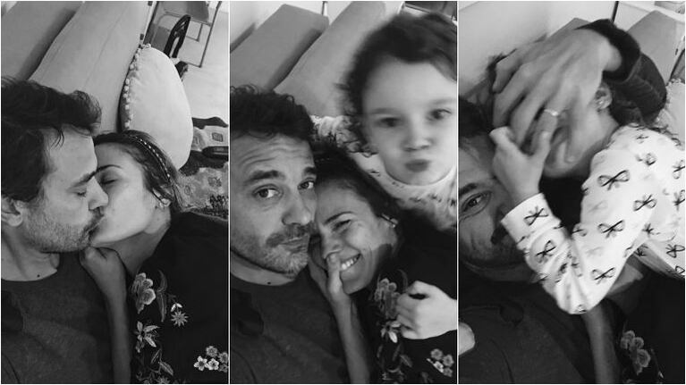 Pedro Alfonso y Paula Chaves compartieron una tierna y divertida secuencia de fotos: Novios