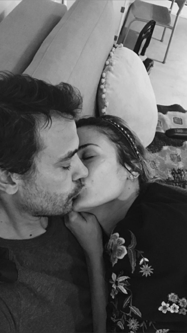 Pedro Alfonso y Paula Chaves compartieron una tierna y divertida secuencia de fotos: "Novios"