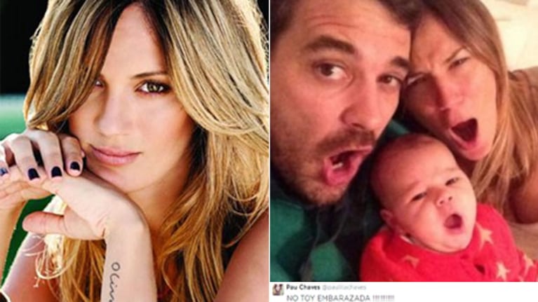 Pedro Alfonso y Paula Chaves negaron estar esperando otro hijo (Foto: Web y Twitter)