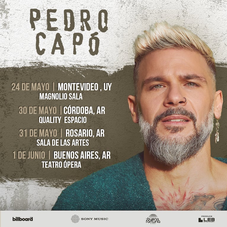 Pedro Capó en Argentina y Uruguay: cómo y dónde conseguir las entradas 