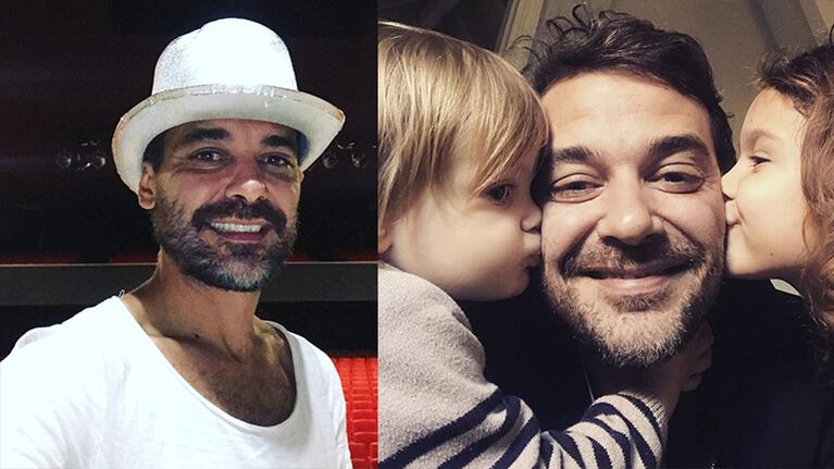 Pedro compartió la foto más dulce junto a sus hijos.
