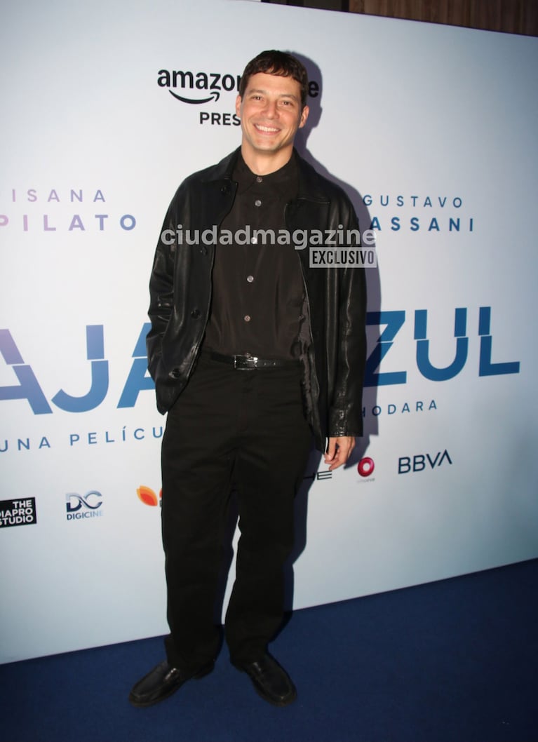 Pedro Merlo estrenó La Caja Azul (Foto: Movilpress).