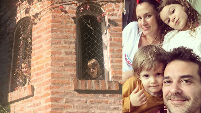 Pedro, orgulloso de la actitud de sus hijos.
