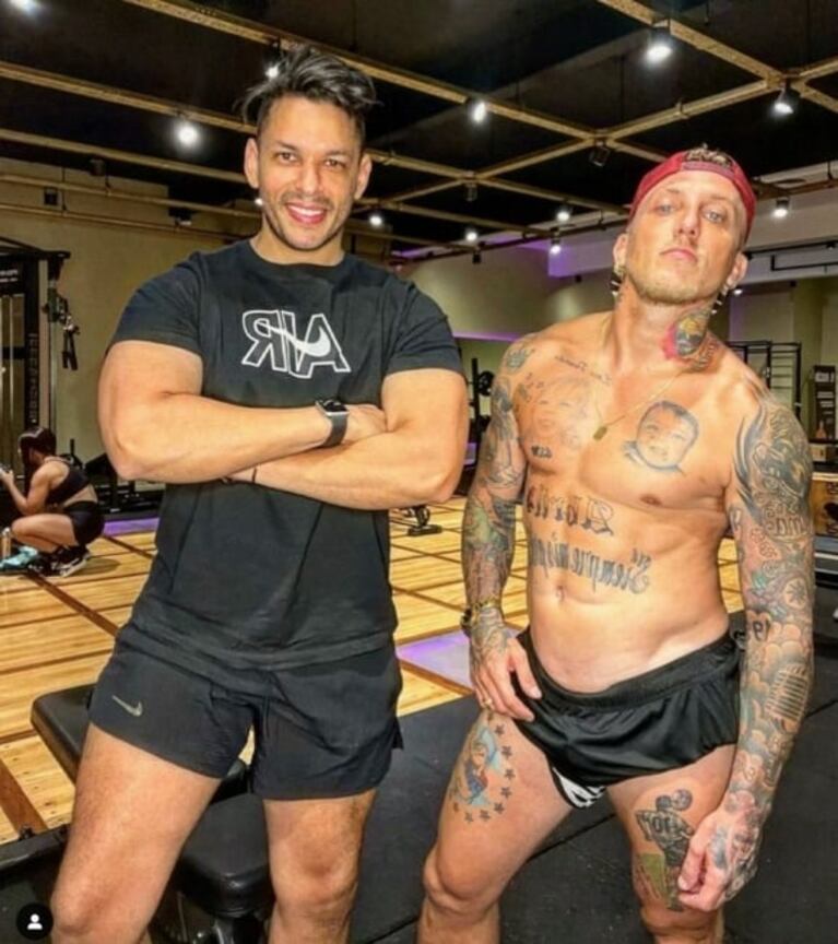 Pegó lomazo:  el Polaco mostró sus marcados músculos en el gimnasio y estallaron las redes