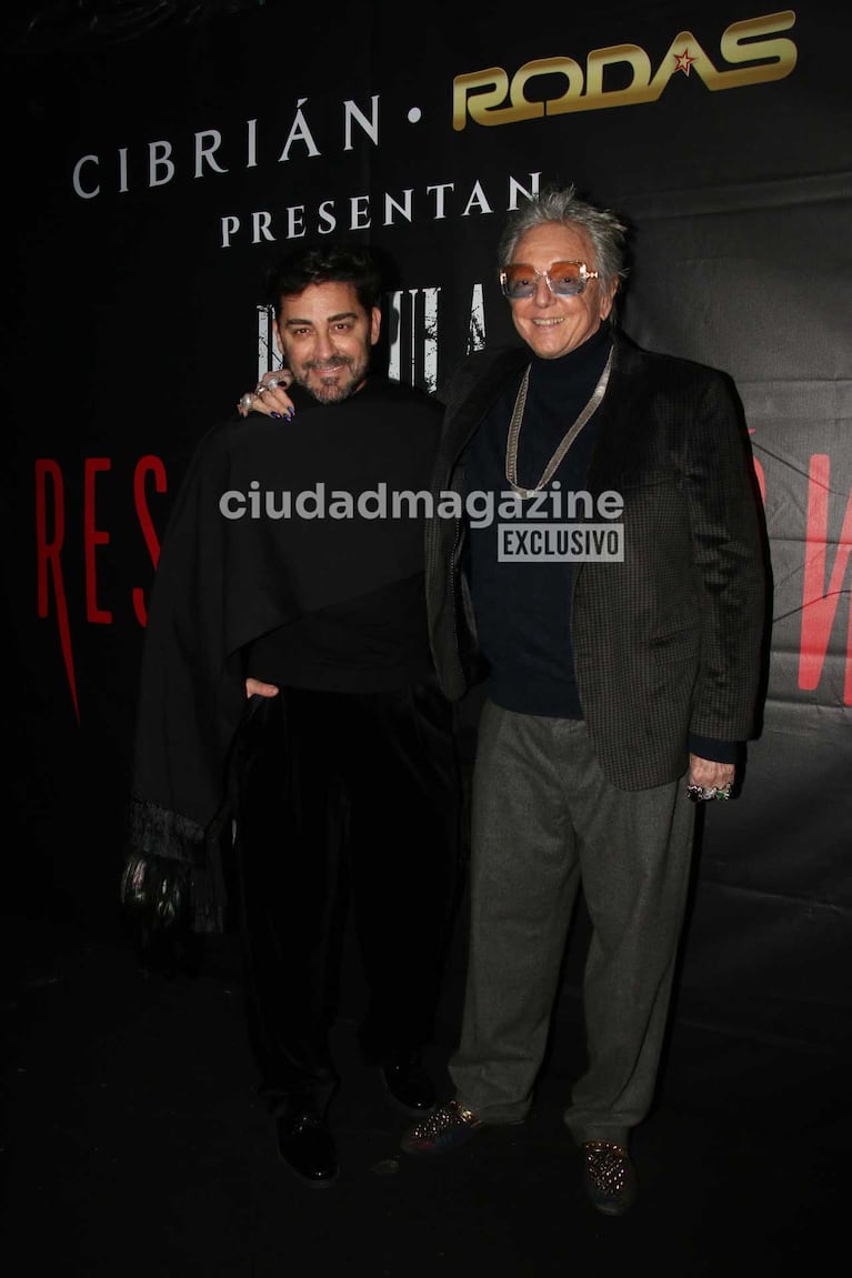Pepe Cibrián y Hernán Piquín (Foto: Movilpress)