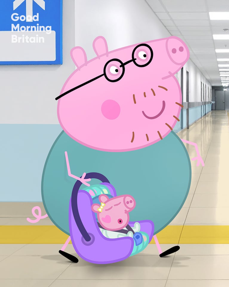Peppa Pig ya tiene nueva hermanita: Así es Evie, la bebé que se une a la familia. Credito: Instagram/@gmb
