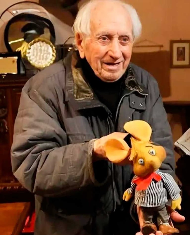 Peppino Mazzullo, la voz del Topo Gigio (Foto: Instagram @topo_gigio.official)