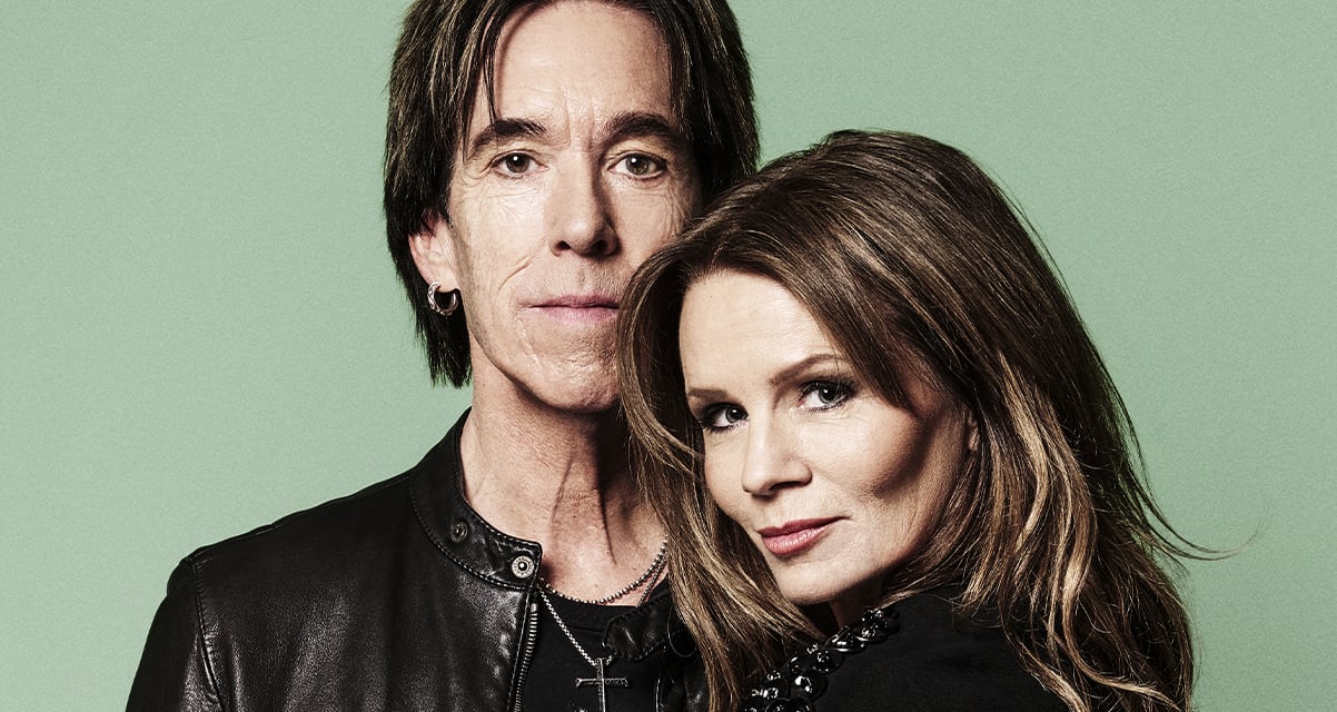 Per Gessle y Lena Philipsson. Foto: prensa