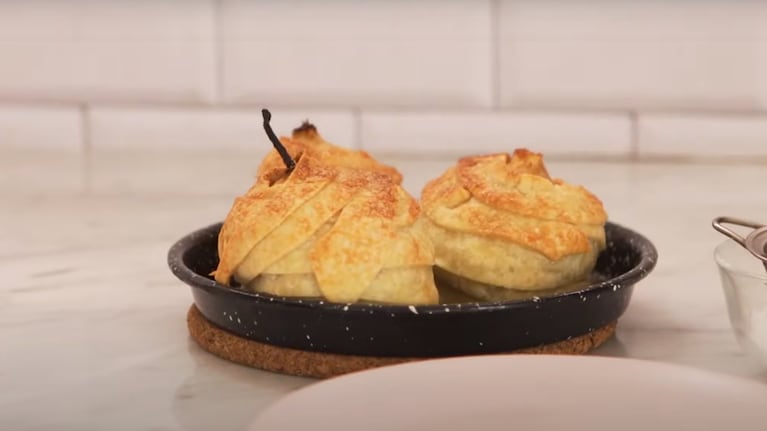 Peras hojaldradas: una receta fresca para las tardes de calor