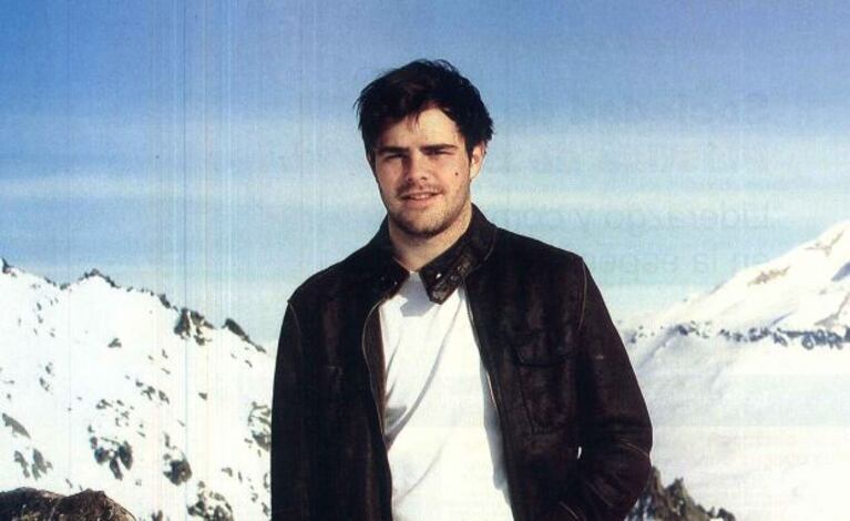 Peter Lanzani, en el cerro Catedral. (Foto: Revista Gente)