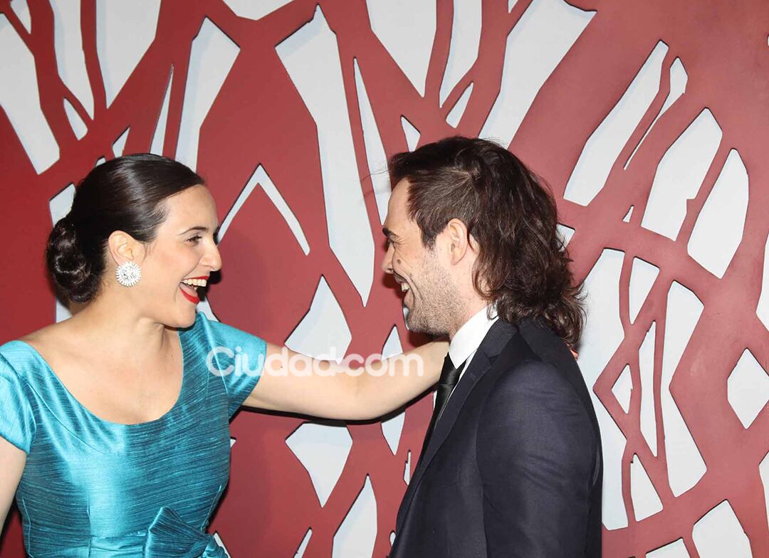 Peter Lanzani, en la fiesta de Telefe. (Foto: Movilpress)