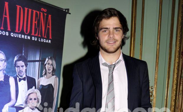 Peter Lanzani en la presentación de La Dueña. (Foto: Jennifer Rubio)