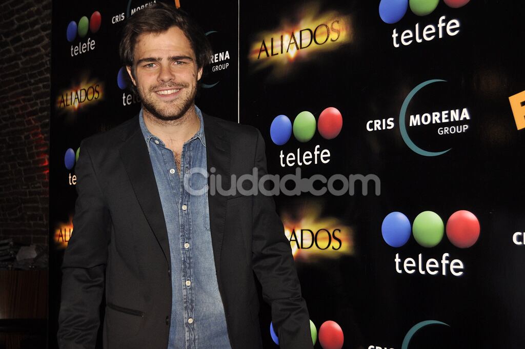Peter Lanzani en la presentación de la segunda temporada de Aliados. (Foto: Jennifer Rubio - Ciudad.com)
