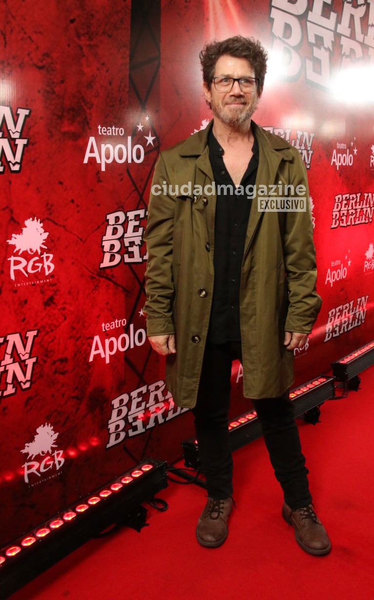 Peto Menahem en el estreno de Berlín Berlín (Foto: Movilpress).