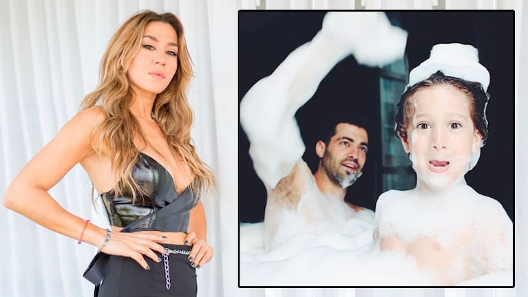Picante aclaración de Jimena Barón tras críticas a las fotos de su hijo bañándose con Mauro Caiazza