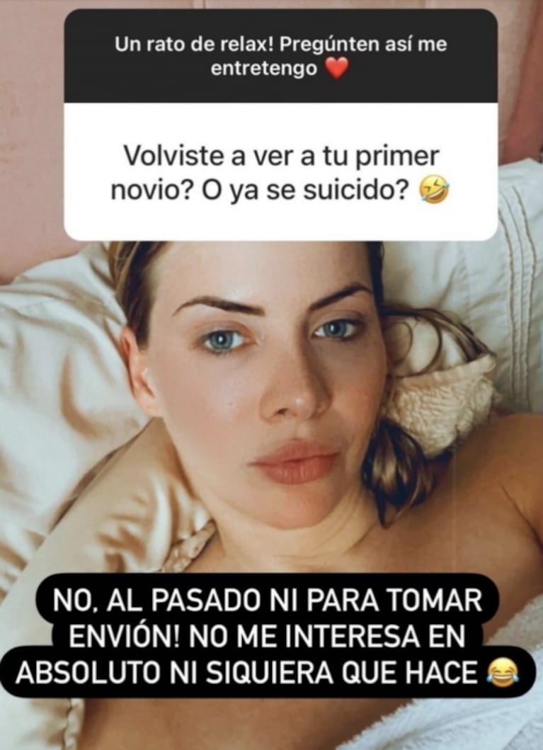 Picante comentario de Alejandra Maglietti cuando le preguntaron por su primer novio: "Al pasado no vuelvo"